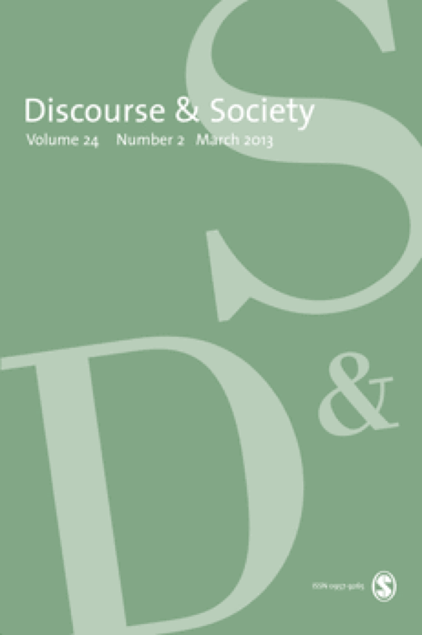 Discourse &amp; Society: Special Issue on Queer Linguistics