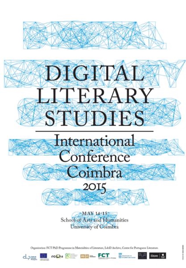 14-15 May 2015: &quot;Digital Literary Studies&quot;