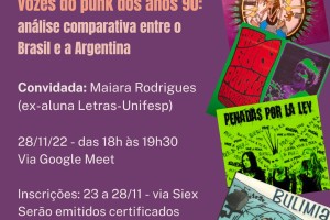 A violência de gênero pelas vozes insubmissas do punk dos anos 90: análise comparativa entre o Brasil e a Argentina"