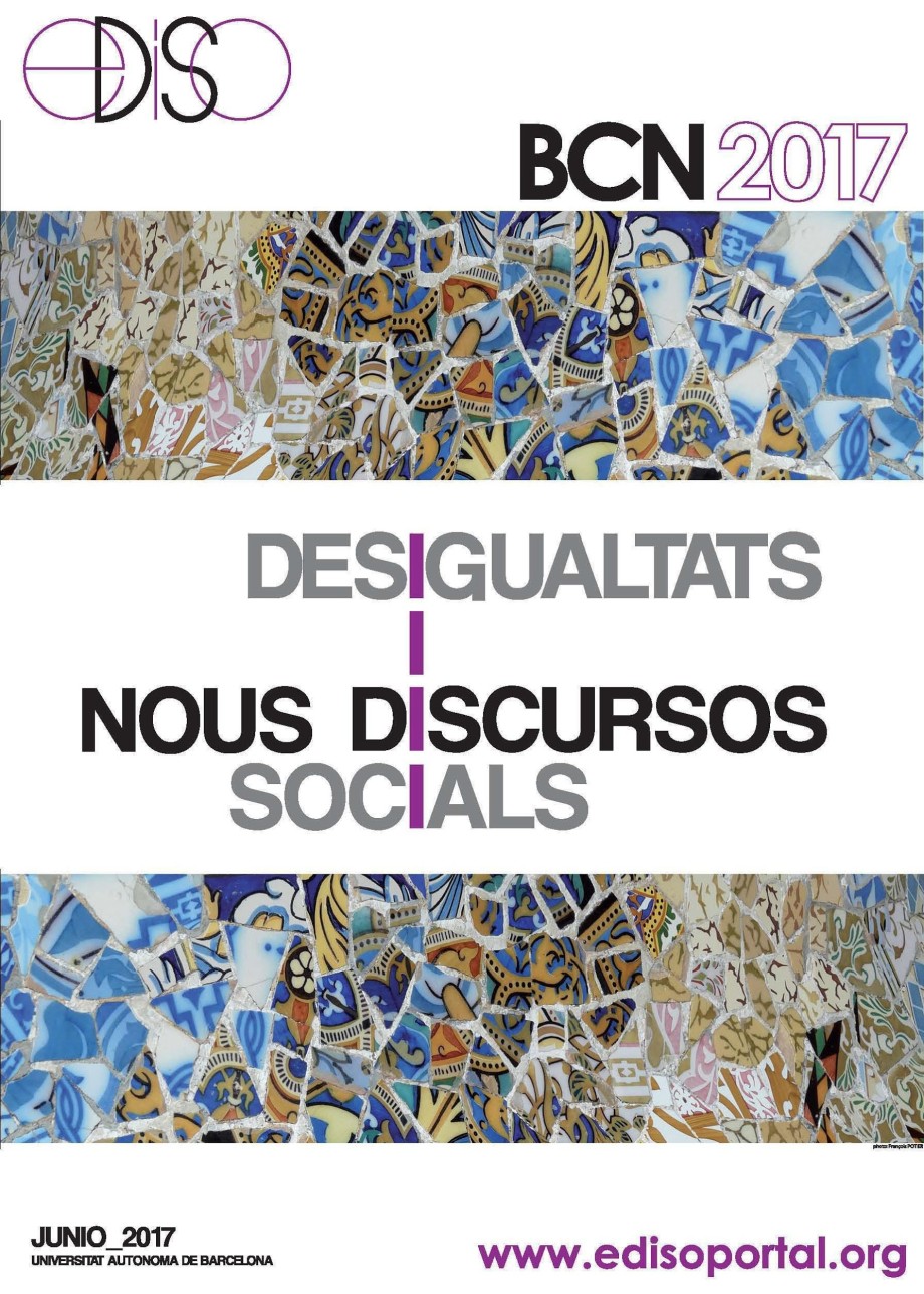 III Simposi Internacional EDiSo Barcelona, 28-30 Juny 2017: Desigualtat i nous discursos socials